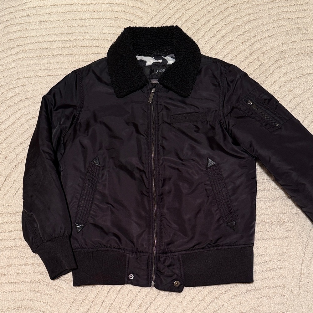 Black Bomber Jacket
